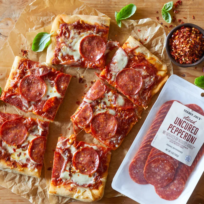 Sliced Uncured Pepperoni – 5 Oz Pizza Deli Meat