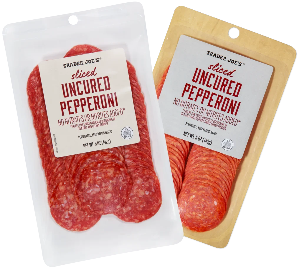 Sliced Uncured Pepperoni – 5 Oz Pizza Deli Meat