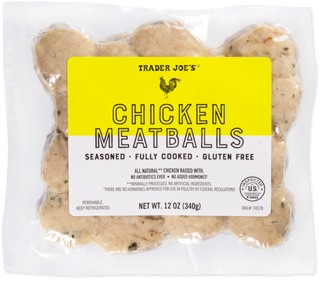 Chicken Meatballs – Fully Cooked 12 Oz