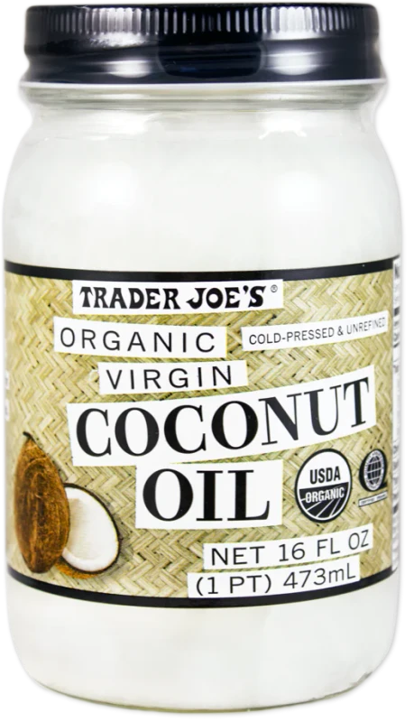 Trader Joe’s Organic Virgin Coconut Oil 16 Fl Oz – Pure & Natural Tropical Oil