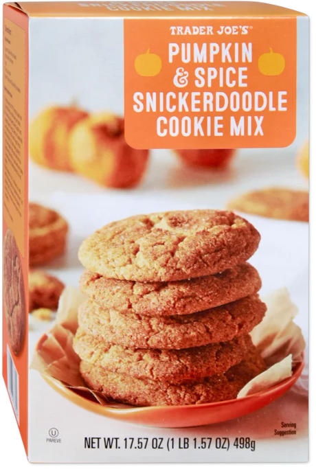 Pumpkin & Spice Snickerdoodle Cookie Mix 17.57 Oz – Easy Homemade Cookies