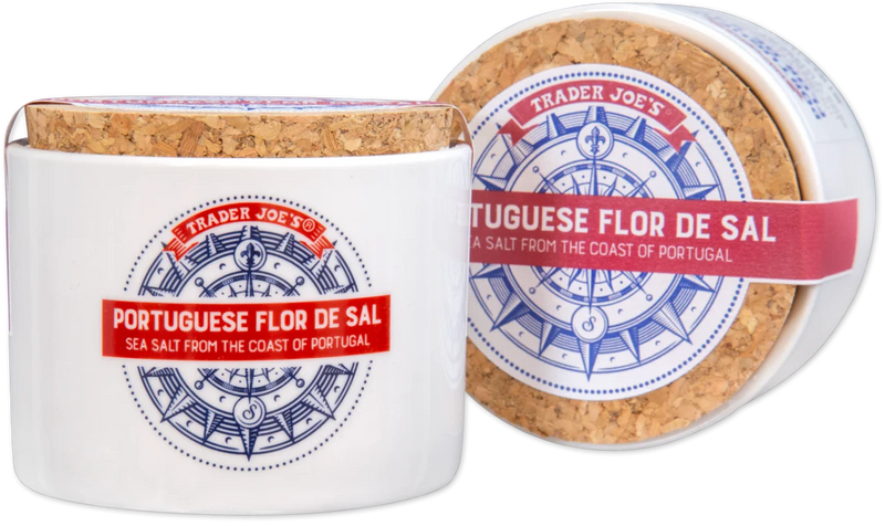 Portuguese Flor de Sal Sea Salt, 5.11 Oz – Premium Natural Gourmet Salt