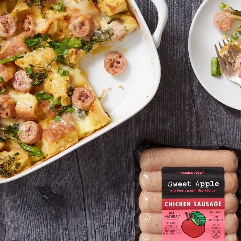 Sweet Apple Chicken Sausage – Fully Cooked 12 Oz