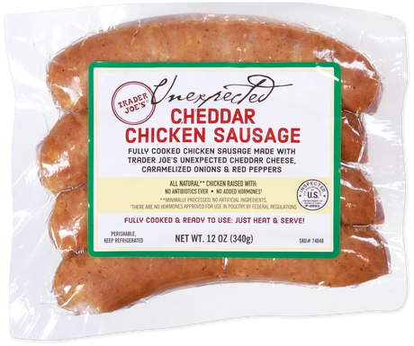 Unexpected Cheddar Chicken Sausage – Fully Cooked 12 Oz