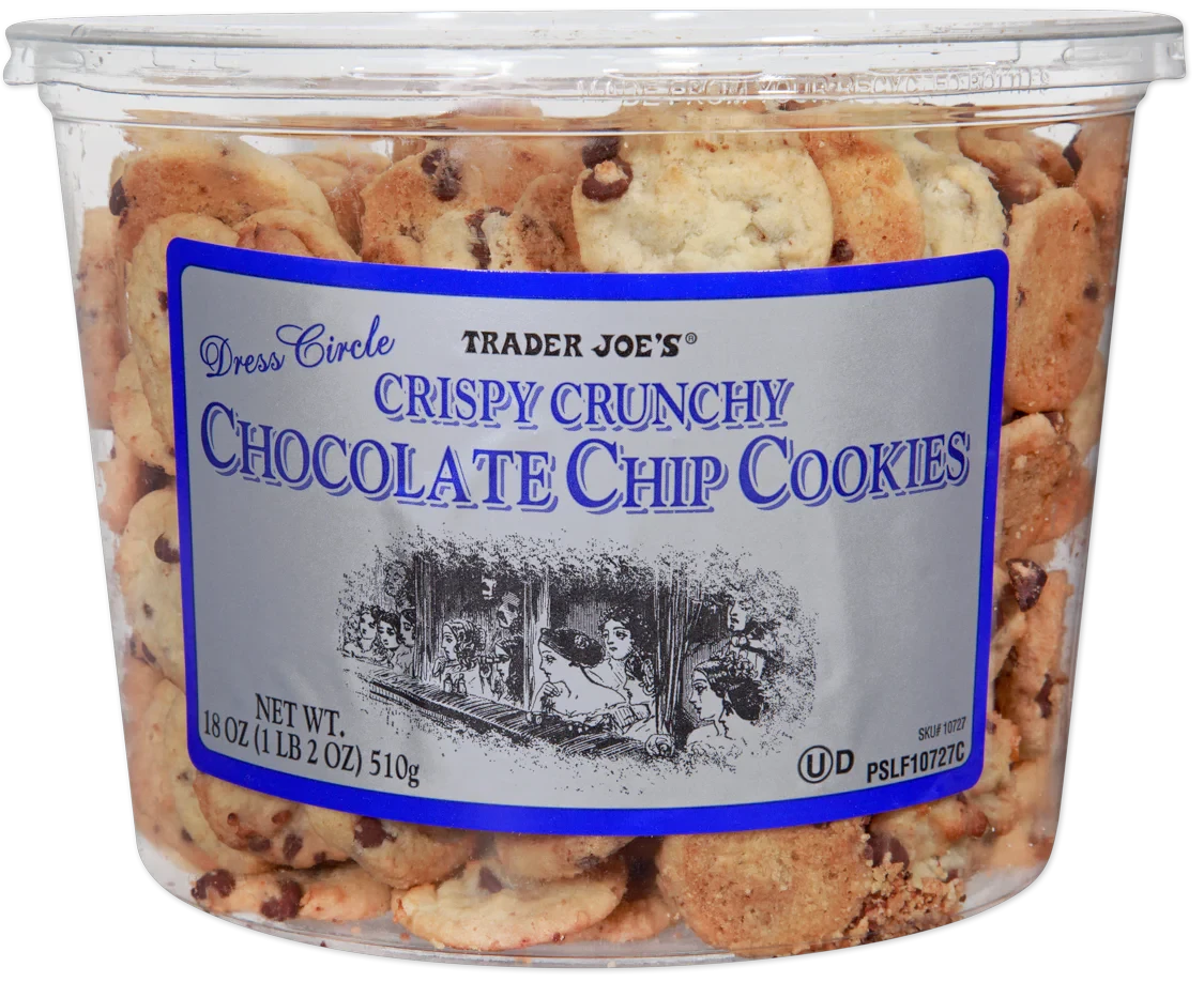 Crispy Crunchy Chocolate Chip Cookies 18 oz