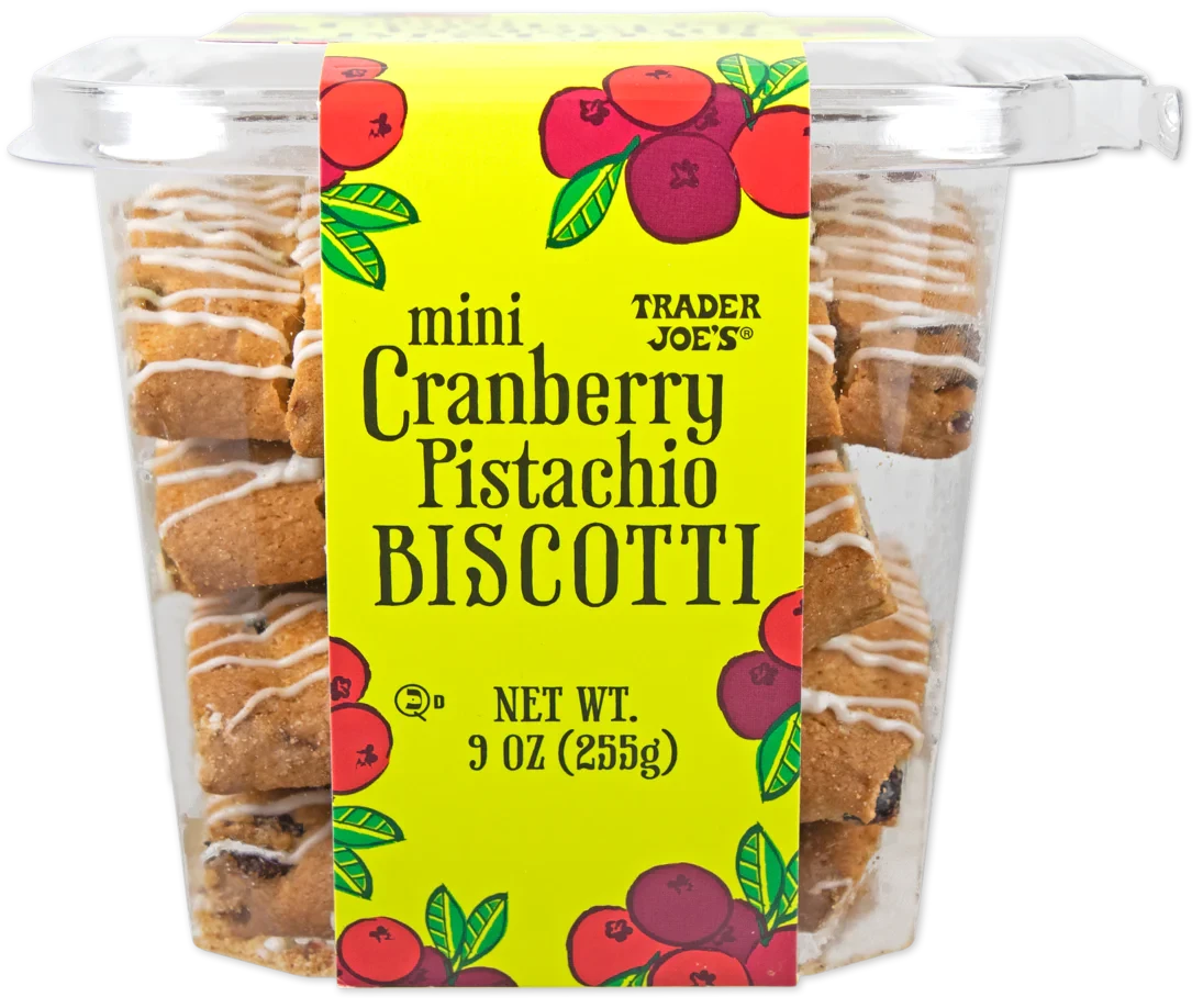 Mini Cranberry Pistachio Biscotti – Sweet & Nutty Holiday Cookies