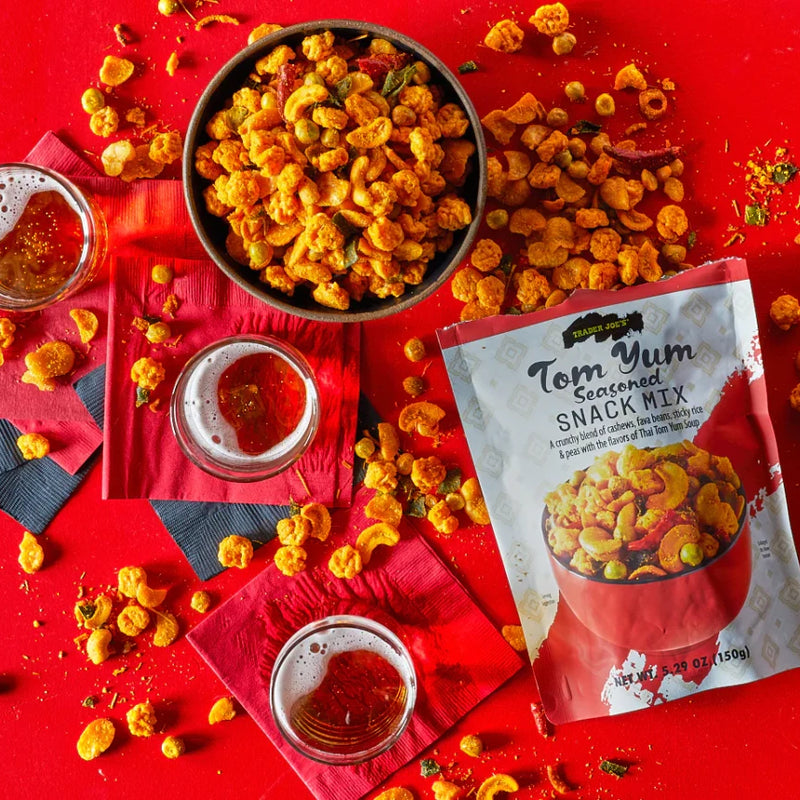 Tom Yum Seasoned Snack Mix – Thai-Inspired Crunchy Snack (5.29 oz)