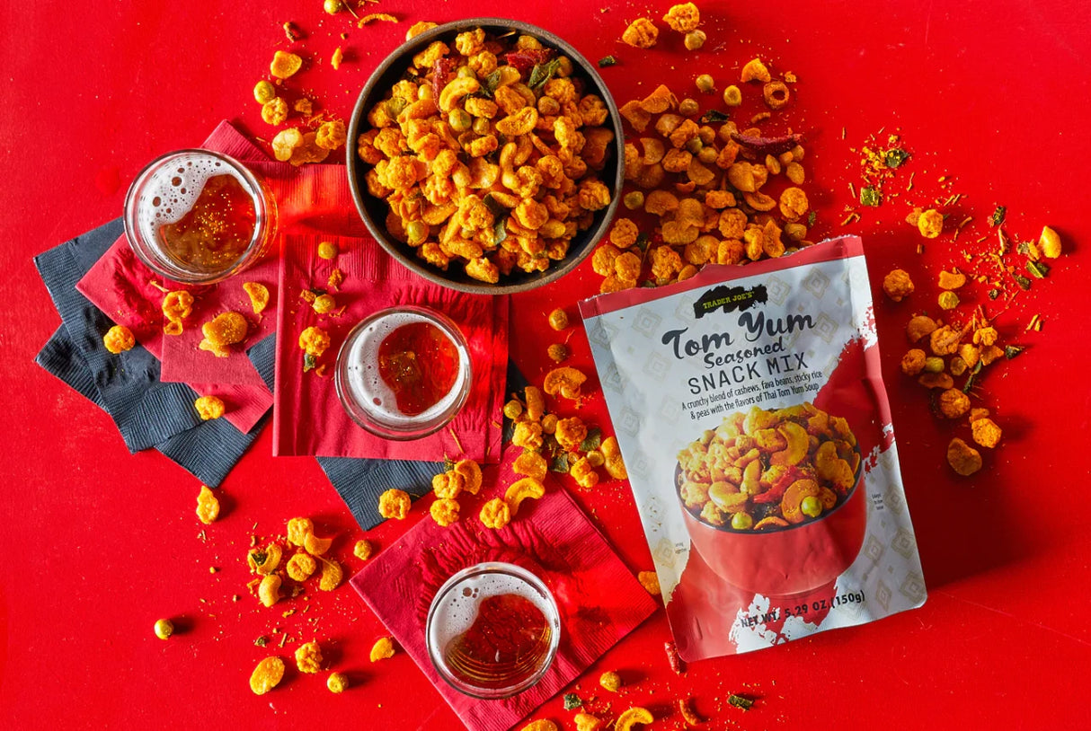 Tom Yum Seasoned Snack Mix – Thai-Inspired Crunchy Snack (5.29 oz)