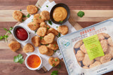 Organic Chicken Nuggets – 12 Oz Fully Cooked Breaded Chicken Breast Nuggets
