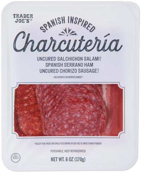 Spanish Inspired Charcuteria 6 Oz Mixed Cured Meat Selection
