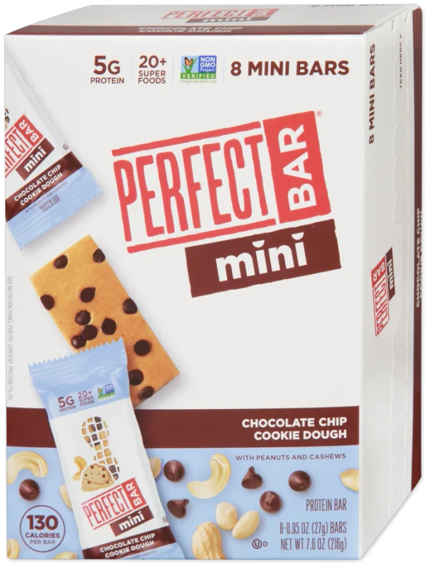 Chocolate Chip Cookie Dough Perfect Mini Bars® 7.6 Oz
