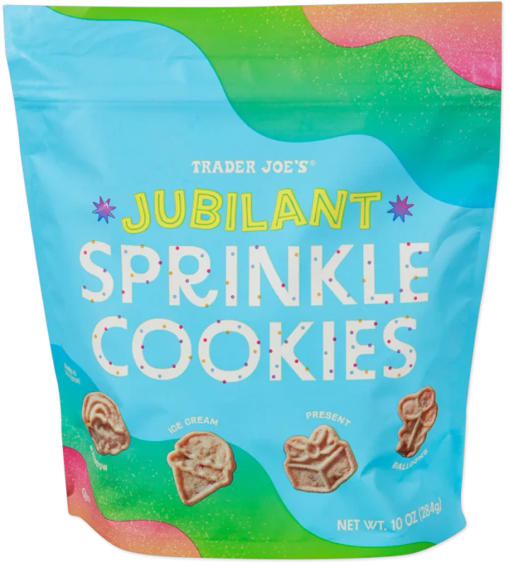 Jubilant Sprinkle Cookies – Birthday Cake Flavor Butter Cookies (10 oz)