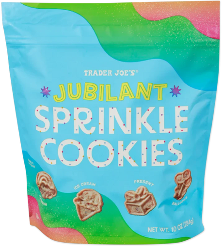 Jubilant Sprinkle Cookies – Birthday Cake Flavor Butter Cookies (10 oz)