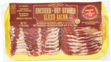 Uncured Dry Rubbed Sliced Bacon 12 Oz Smoky Breakfast Bacon