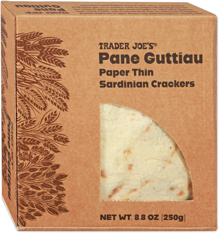 Pane Guttiau Paper Thin Sardinian Crackers – Crisp Flatbread Crackers (8.8 oz)