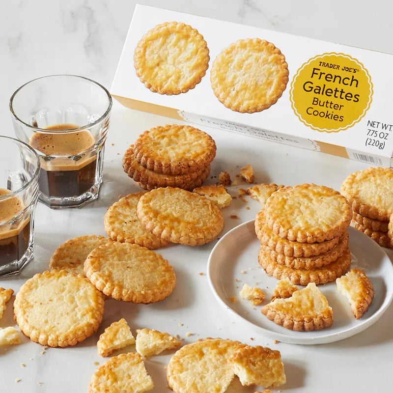 French Galettes Butter Cookies – Traditional French Butter Cookies (7.75 oz)