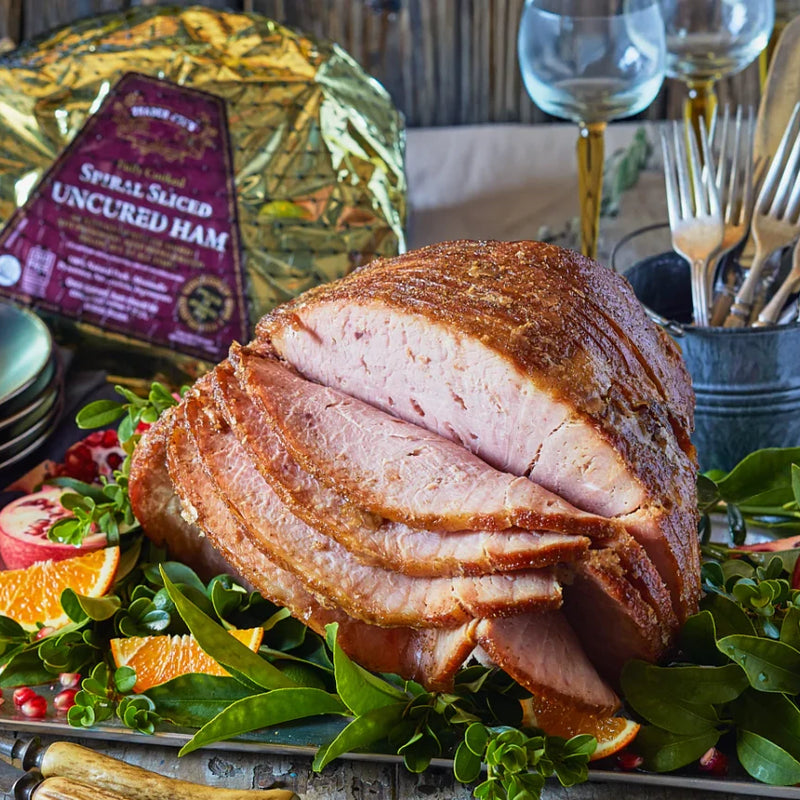 Fully Cooked Spiral Sliced Uncured Half Ham 1 Lb