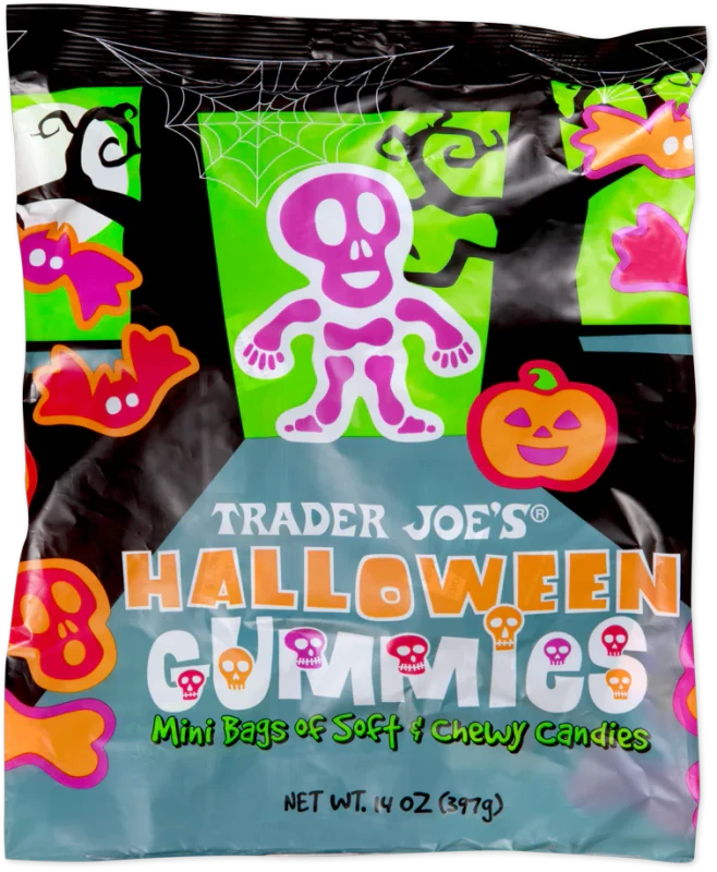 Halloween Gummies – Fruity Spooky Shaped Candy Snacks