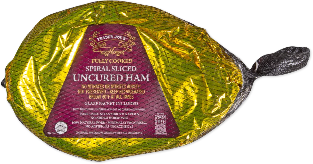 Fully Cooked Spiral Sliced Uncured Half Ham 1 Lb