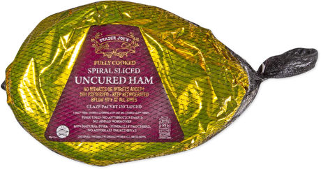 Fully Cooked Spiral Sliced Uncured Half Ham 1 Lb