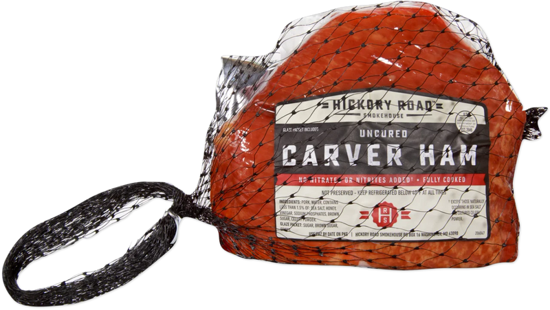 Hickory Road Smokehouse Uncured Carver Ham 1 Lb Boneless Smoked Ham