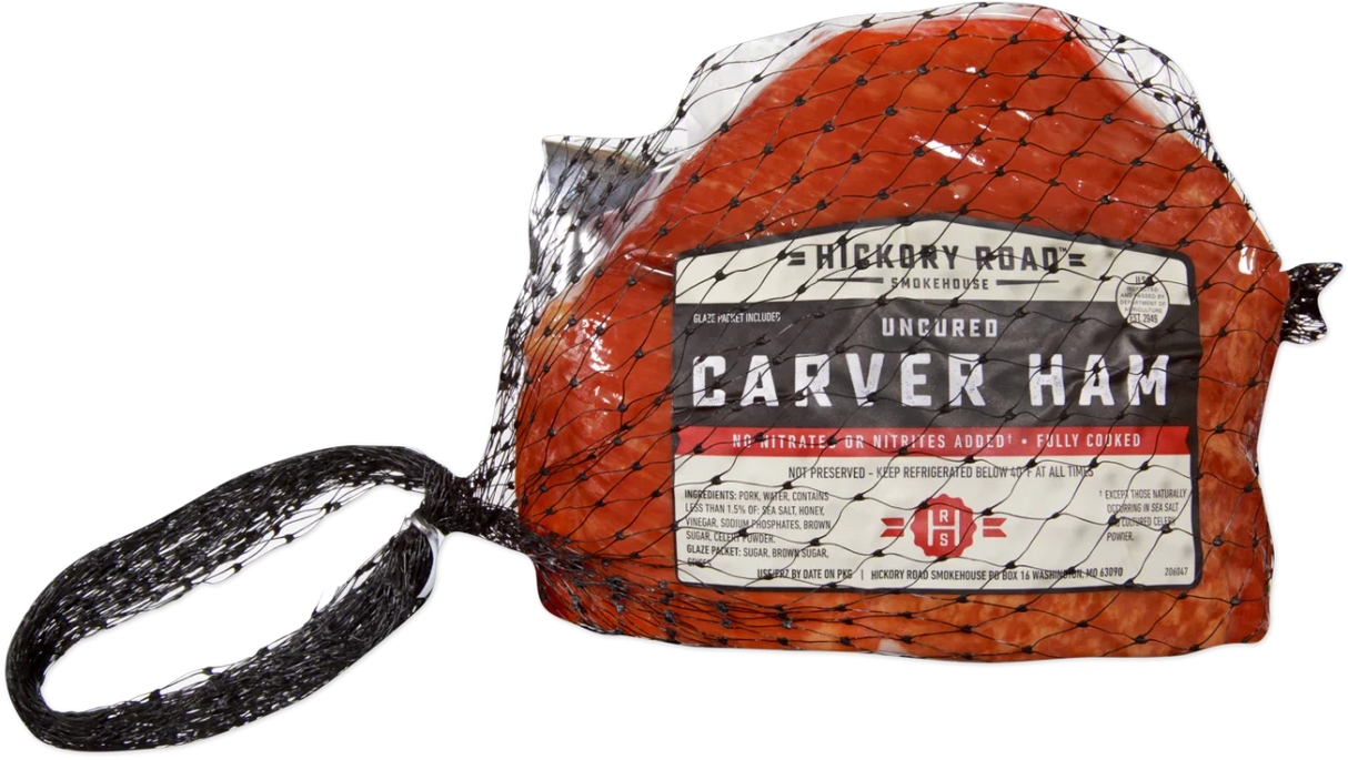 Hickory Road Smokehouse Uncured Carver Ham 1 Lb Boneless Smoked Ham