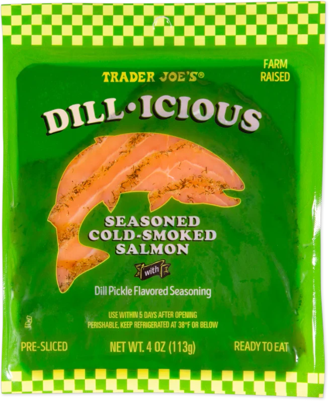 Dill-icious Seasoned Cold-Smoked Salmon 4 Oz Dill Flavor Smoked Fish