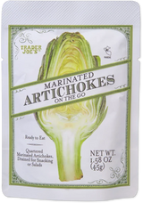 Marinated Artichokes On The Go – Portable Healthy Snack Packs 1.58 Oz