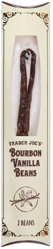 Trader Joe’s Bourbon Vanilla Beans – Premium Madagascar Grown Flavor 1 Each