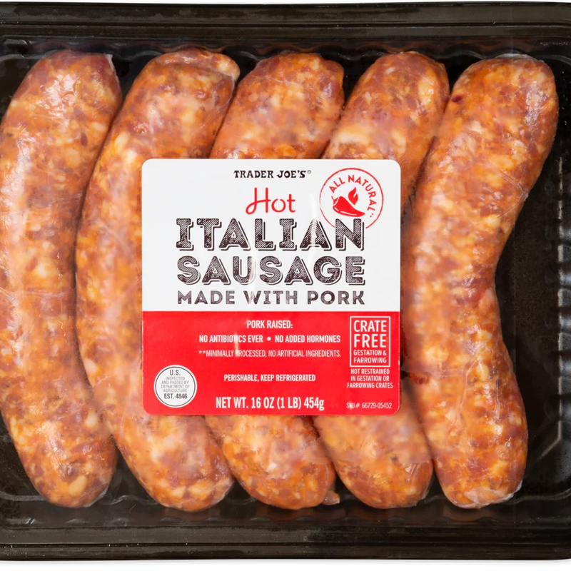 Hot Italian Pork Sausage 1 Lb Spicy Links