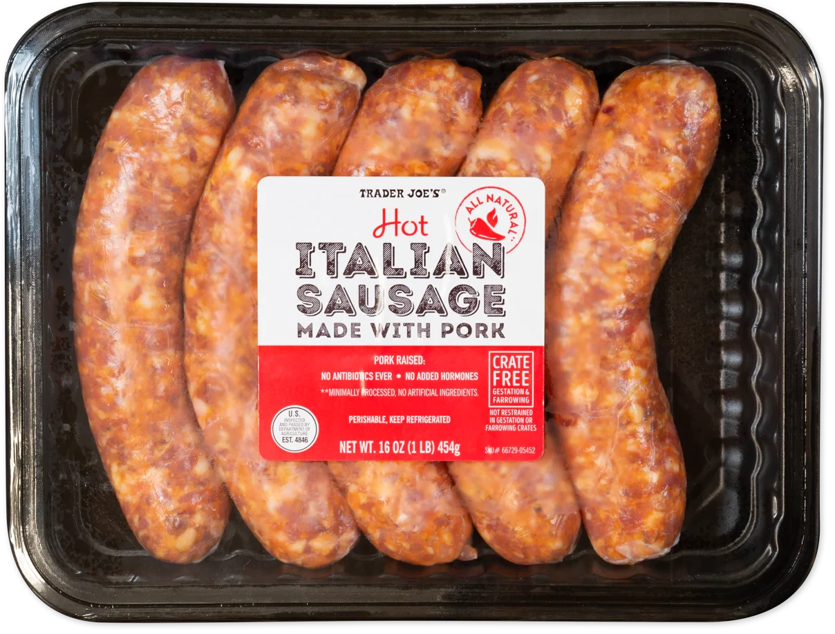 Hot Italian Pork Sausage 1 Lb Spicy Links