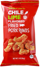 Chile Lime Flavored Fried Pork Rinds – Spicy, Tangy & Extra Crispy Snack