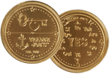 The Milk Chocolate Coin – Oversized Foil-Wrapped Milk Chocolate Disc
