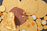 The Milk Chocolate Coin – Oversized Foil-Wrapped Milk Chocolate Disc