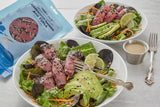 Sesame Crusted Hardwood Smoked Ahi Tuna 4 Oz Smoked Yellowfin Tuna Slices