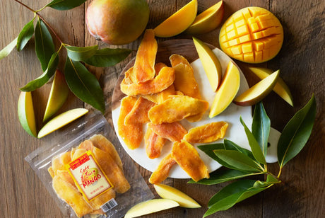 Soft & Juicy Mango – Gently Dried Sweet Thai Mango Strips