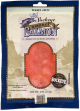 Wild Sockeye Smoked Salmon 4 Oz Applewood Smoked Salmon
