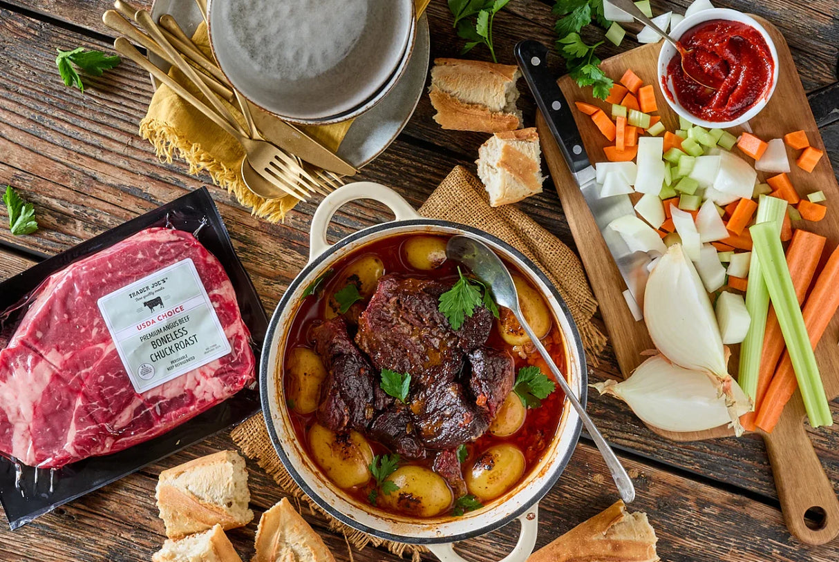 Premium Angus Beef Boneless Chuck Roast 1 Lb