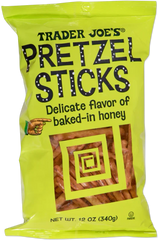 Pretzel Sticks – Classic Crunchy Golden Brown Pretzel Snack