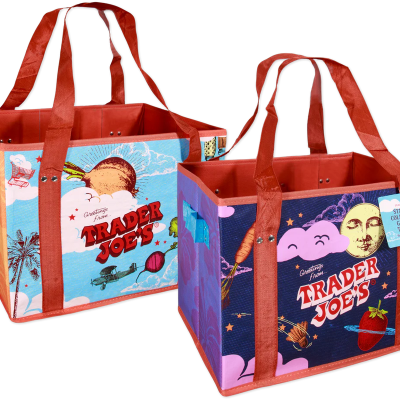 Stand-Up Collapsable Grocery Tote