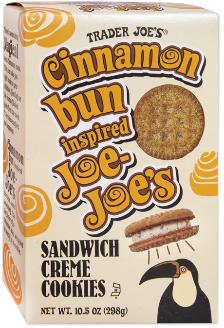 Trader Joes Cinnamon Bun Inspired Joe-Joe's 10.5 Oz