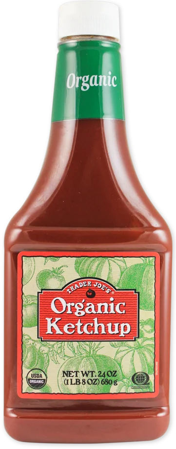 Trader Joe’s All Natural Organic Ketchup Sweet & Tangy / 24 Oz