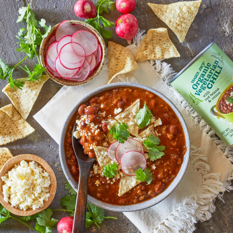 Trader Joes Organic Vegetarian Chili/14.67 Oz