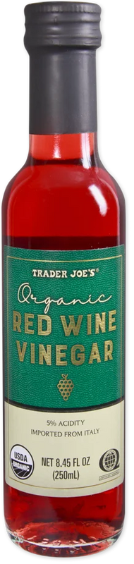 Trader Joes Organic Red Wine Vinegar/8.45 Fl Oz