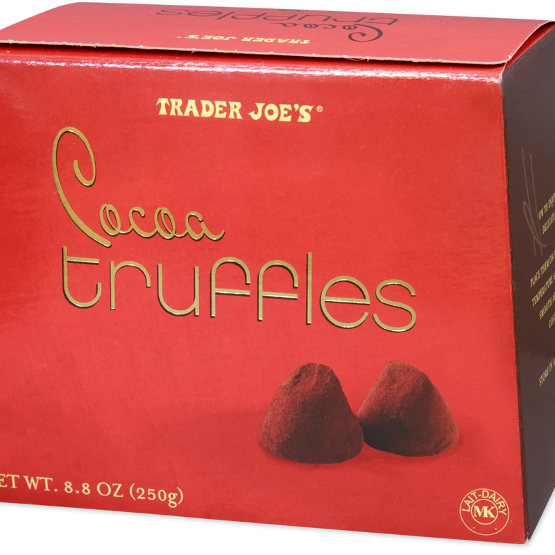 Trader Joe’s Cocoa Truffles Decadent Chocolate Delight / 8.8 Oz