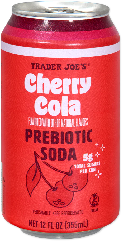 Cherry Cola Prebiotic Soda-12 FL OZ