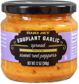 Trader Joes Eggplant Garlic Spread/12 Oz
