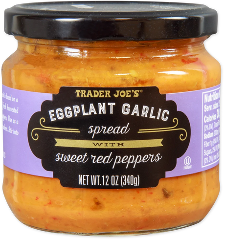 Trader Joes Eggplant Garlic Spread/12 Oz