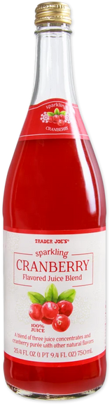 Sparkling Cranberry Flavored Juice Blend