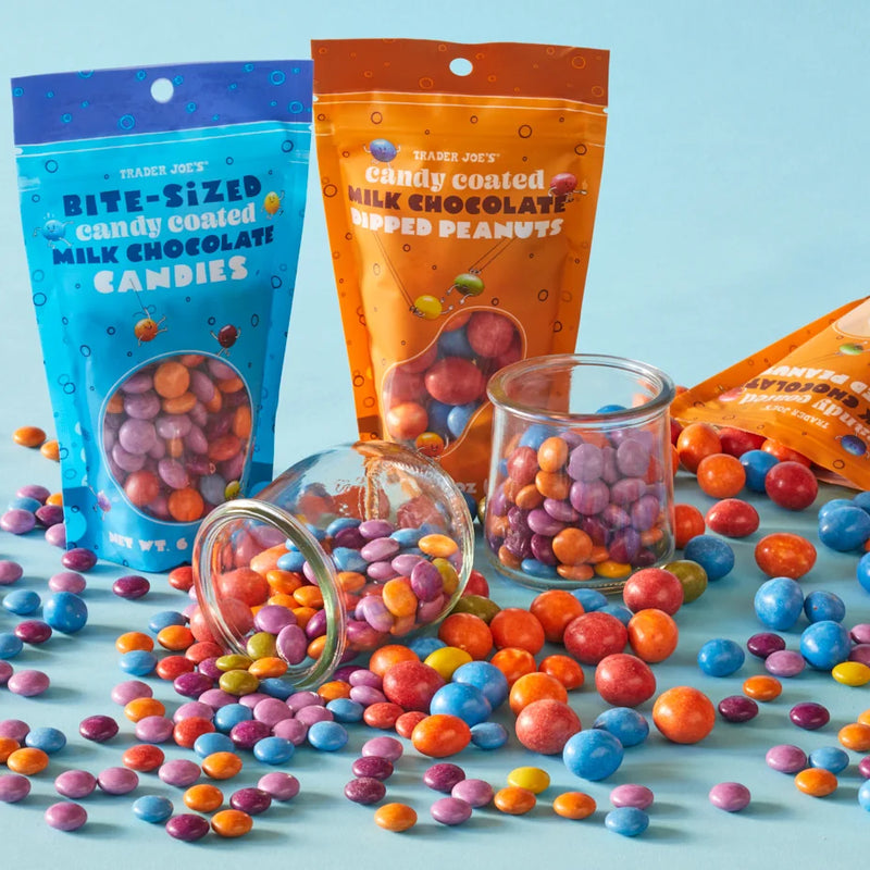Trader Joes Candy Coated Chocolates/6 Oz